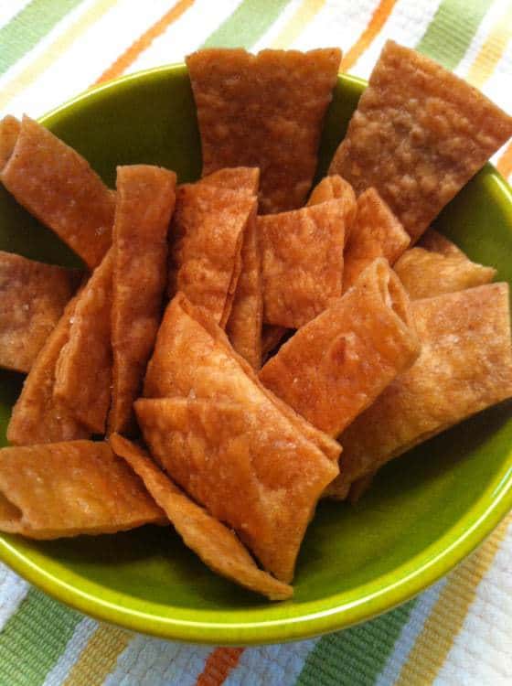 Tortilla Chips With Hummus