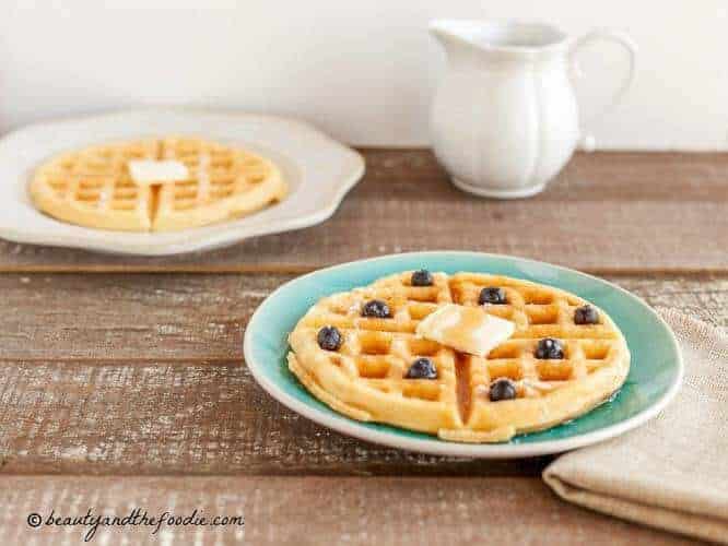 Low-carb Buttermilk Waffles
