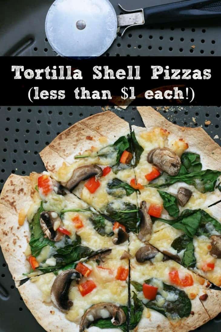 Tortilla Shell Pizzas