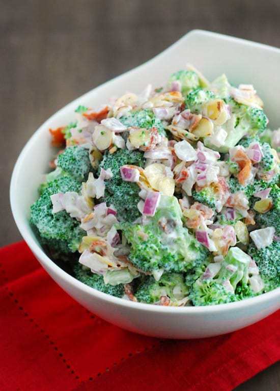 Low-Carb Broccoli Salad
