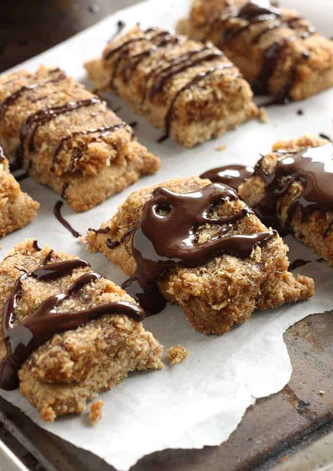 Vegan Samoa Bars