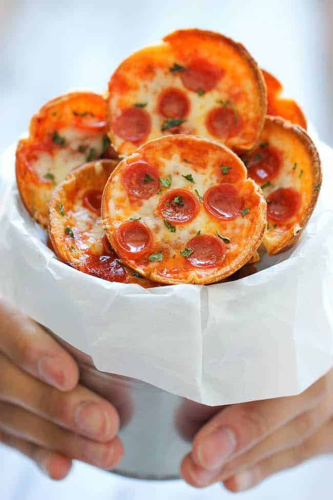 Quick and Easy Mini Deep Dish Pizzas