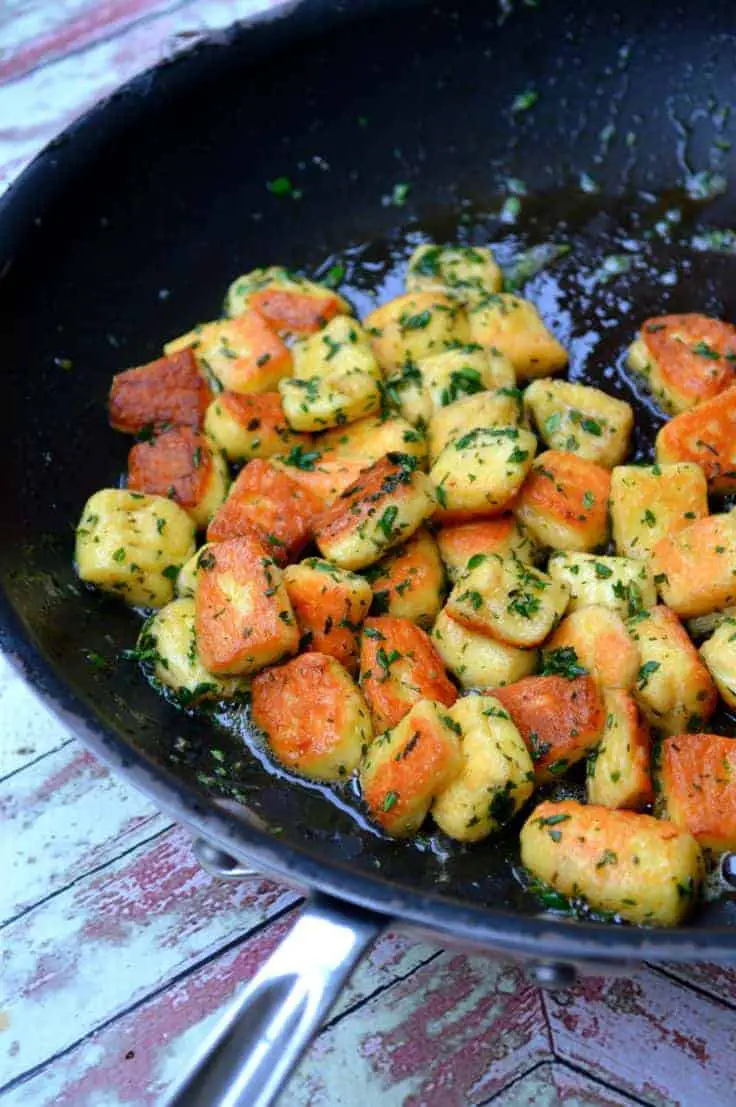 Keto Garlic Gnocchi