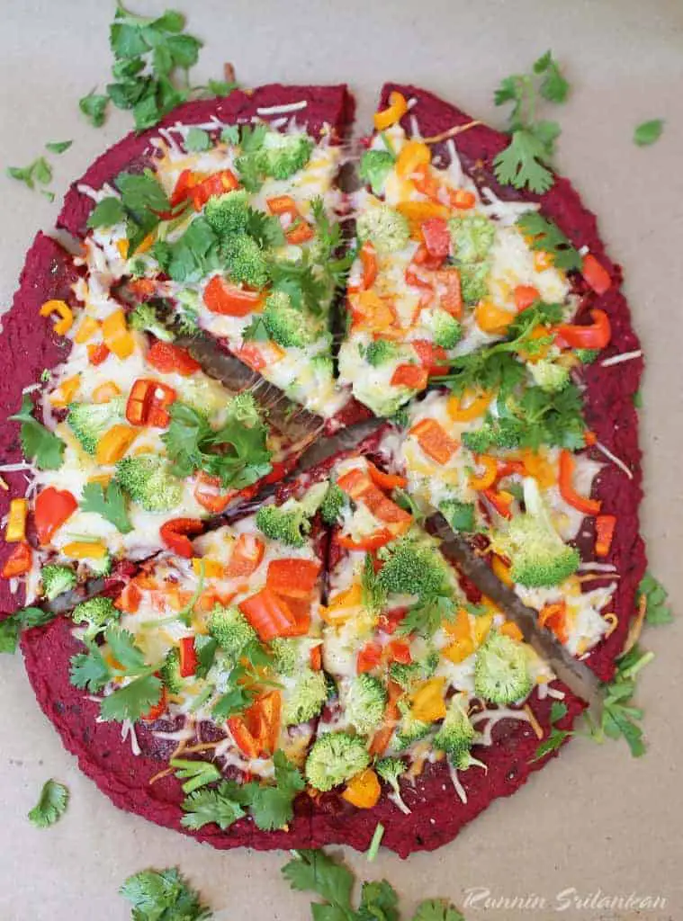 Beet Crust Pizza