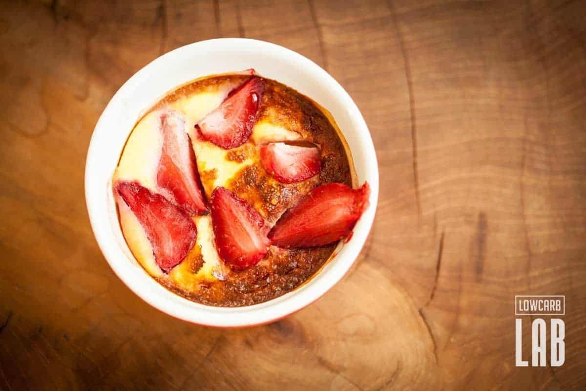 Vanilla Clafoutis with Strawberries