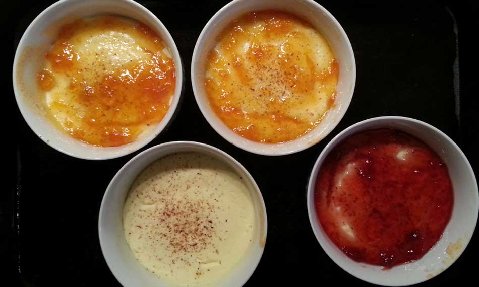 Baked Ricotta Custard, South Beach Diet Style