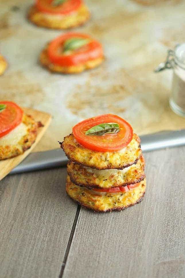 Cauliflower Crust Pizzettes