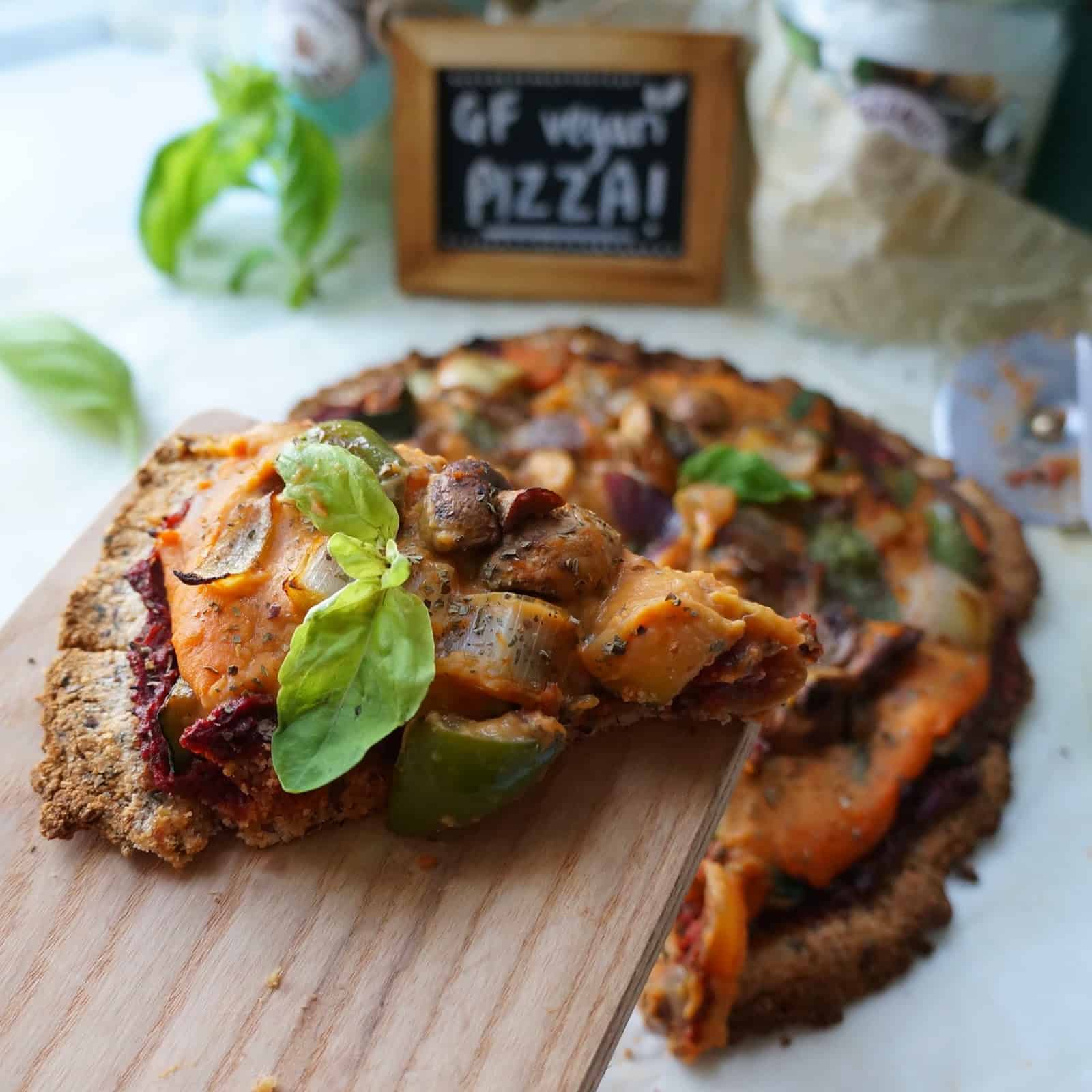 Coconut Flour Crust Pizza