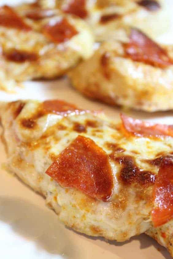 Pizza Topped Chicken Breasts