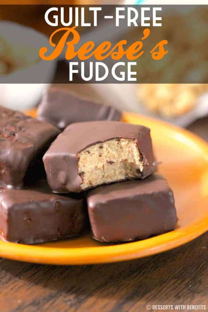 Healthy Reeses Fudge