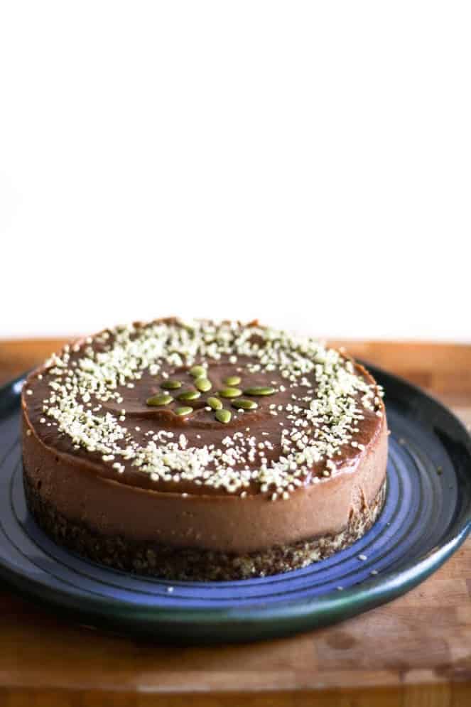 Raw Vegan Chocolate Cake