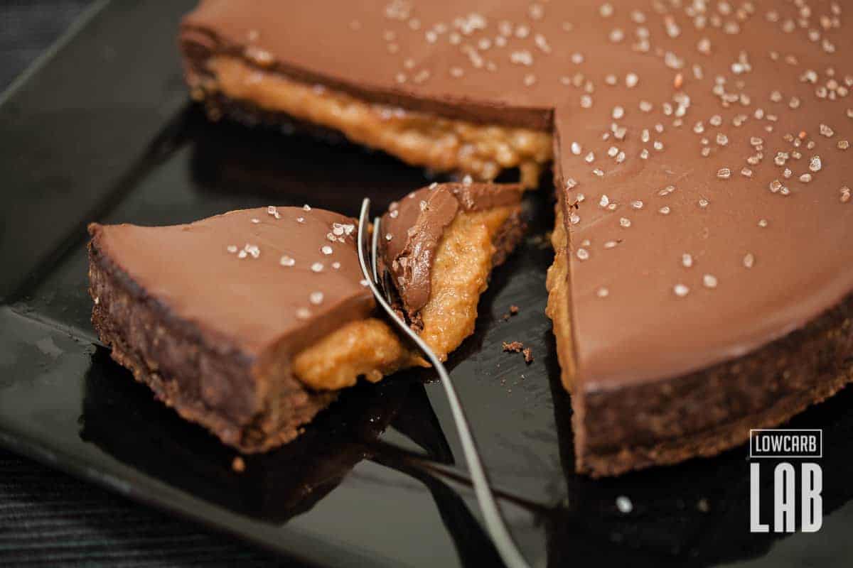 Chocolate Salted Caramel Tart