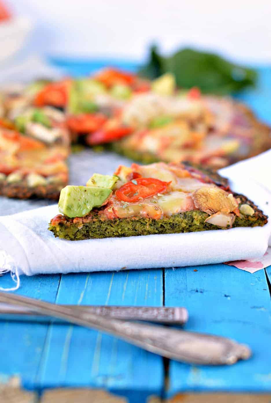 Kale Pizza Crust