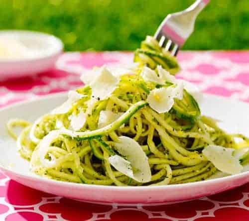 Zucchini Pesto Pasta