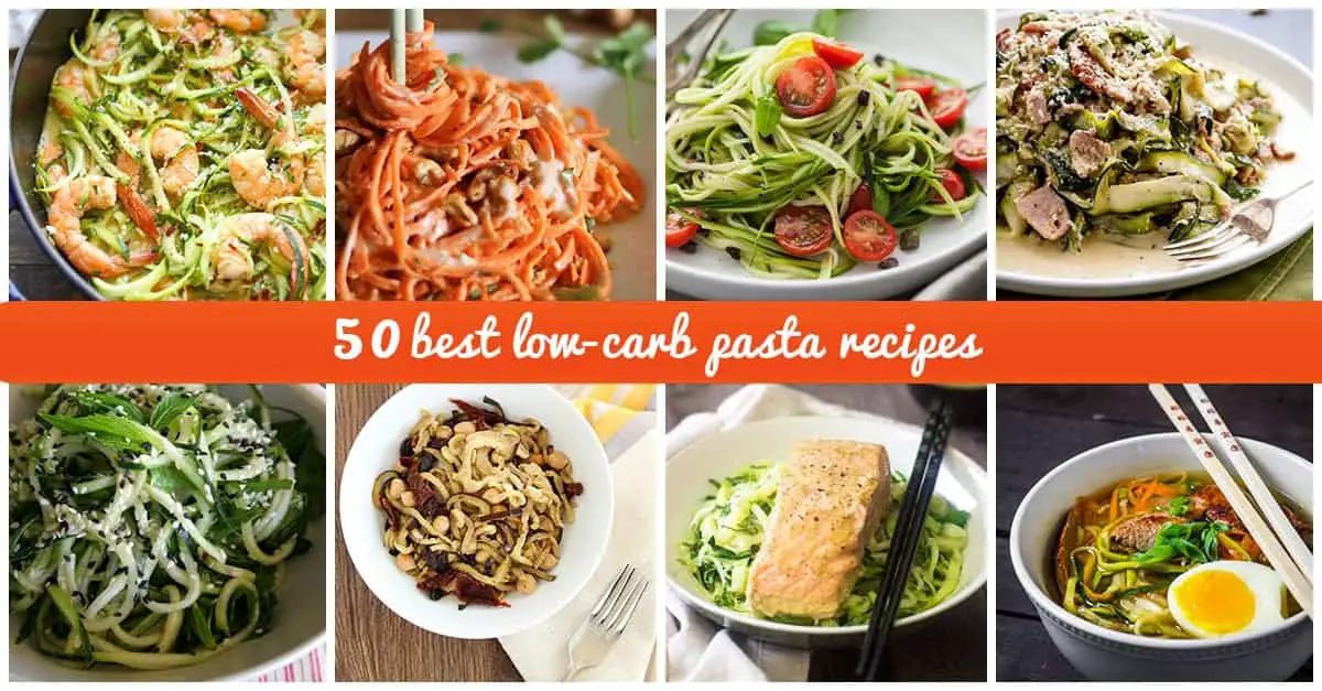 50 best low-carb pasta recipes