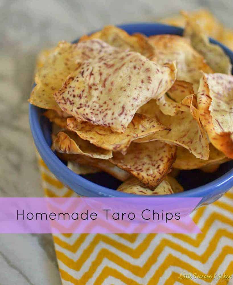 Homemade Taro Chips