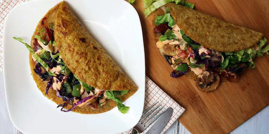 Low Carb Flax Tortillas