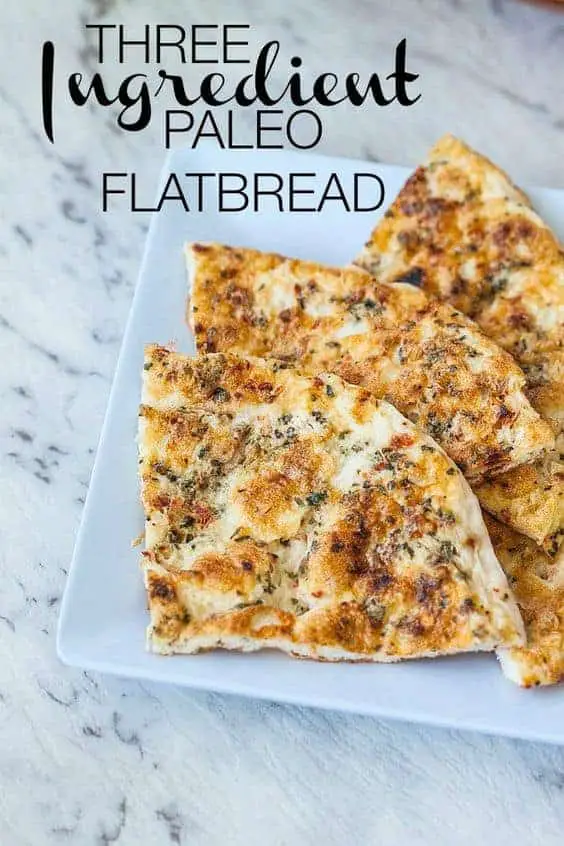 3 Ingredient Paleo Flatbread