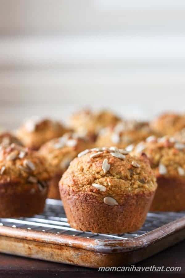 Healthy Pumpkin Spice Breakfast Muffins