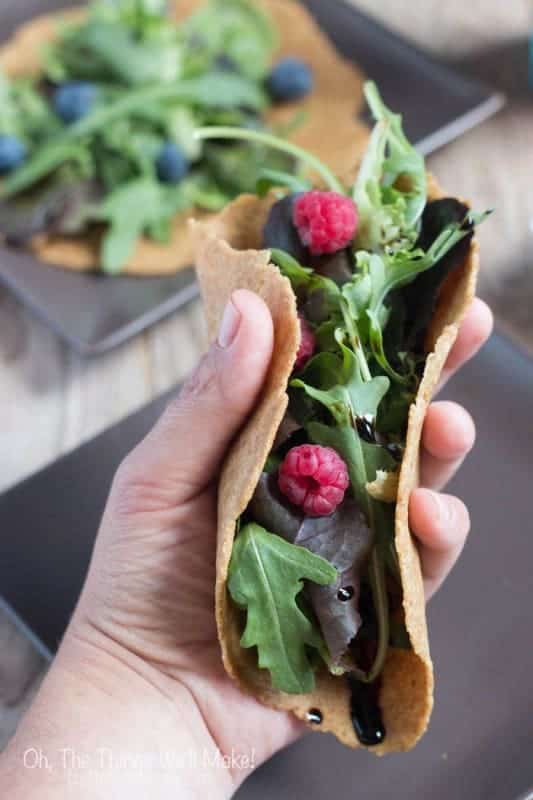 Vegan Flaxseed Paleo Tortillas