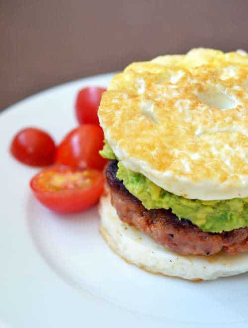 Paleo Sausage Egg “McMuffin”