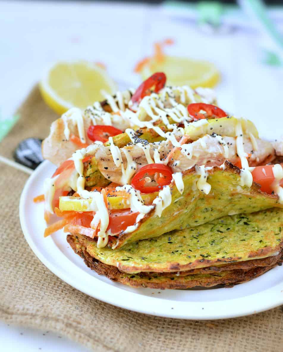 Healthy Zucchini Tortilla