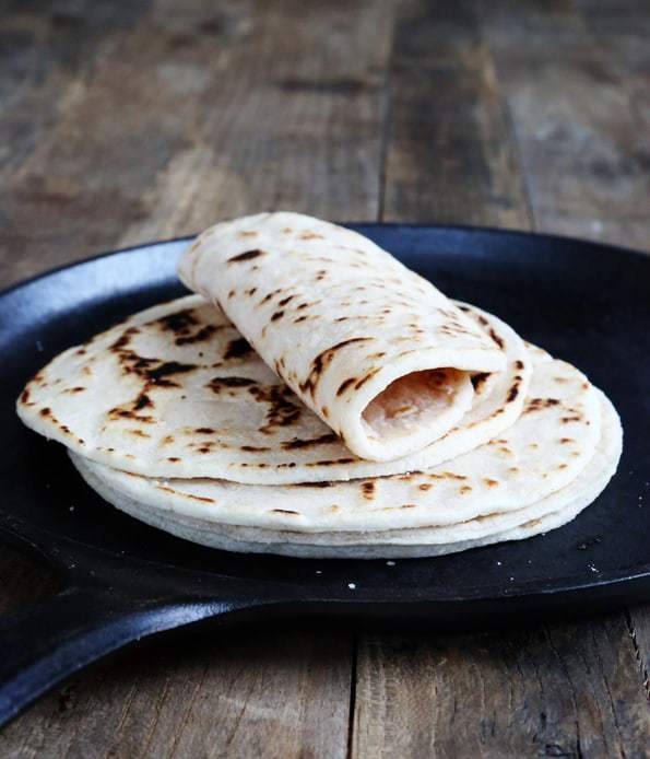 Soft Paleo Flour Tortilla