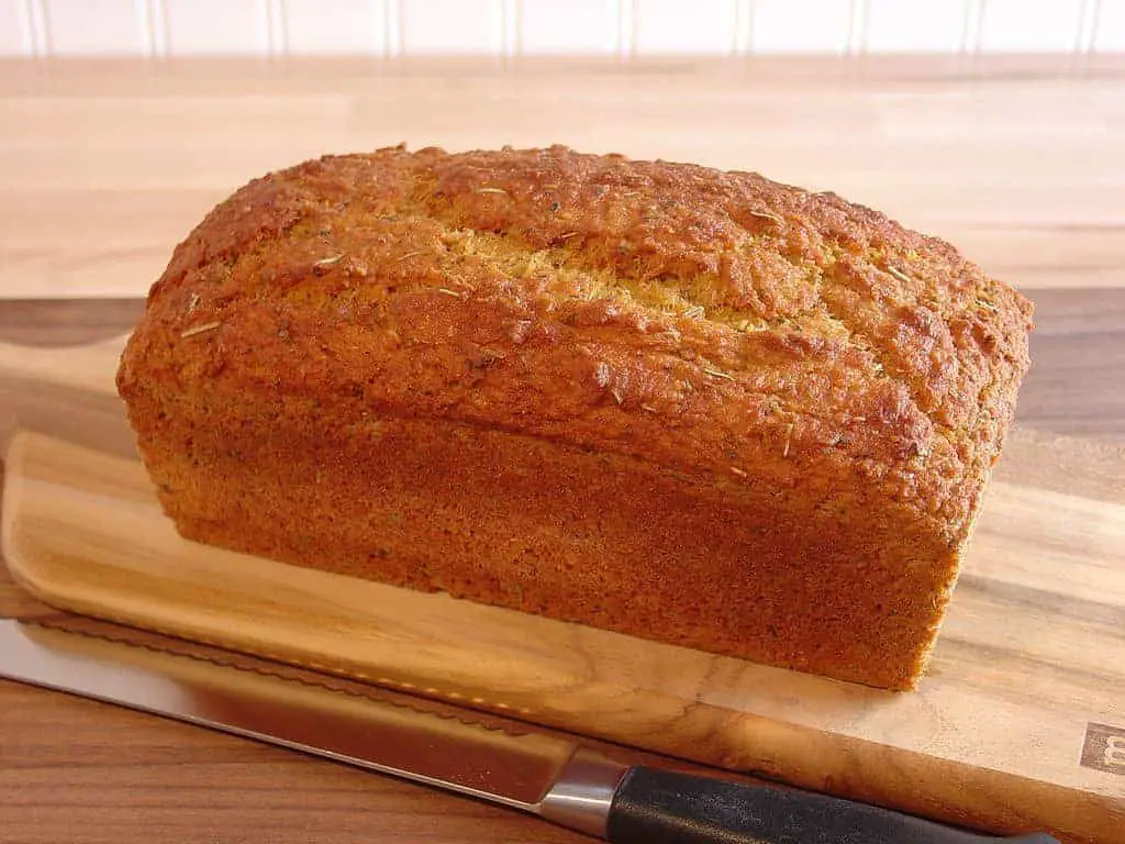 Golden Flax Seed Bread with Rosemary Sage & Thyme