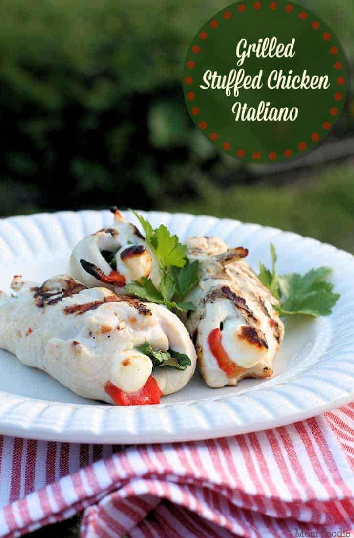 Grilled Stuffed Chicken Italiano Recipe