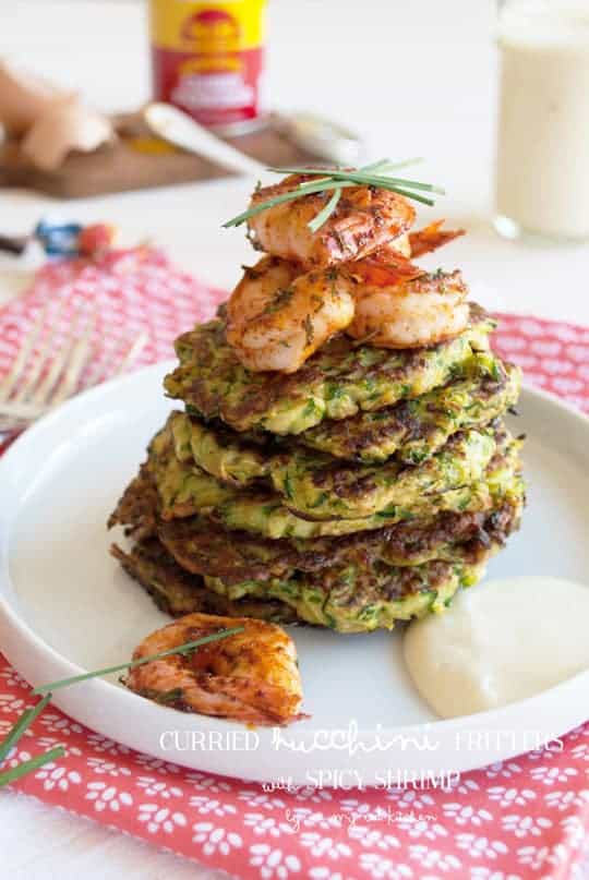 Curried Zucchini Fritters