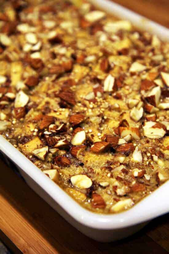 Apple Cinnamon Quinoa Breakfast Bake