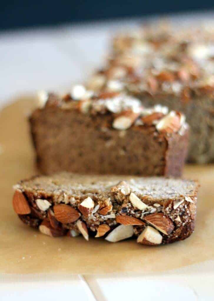Paleo Almond Banana Bread