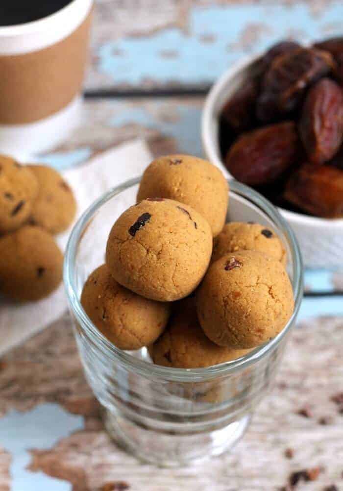 Pumpkin Pie Protein No-Bake Bites