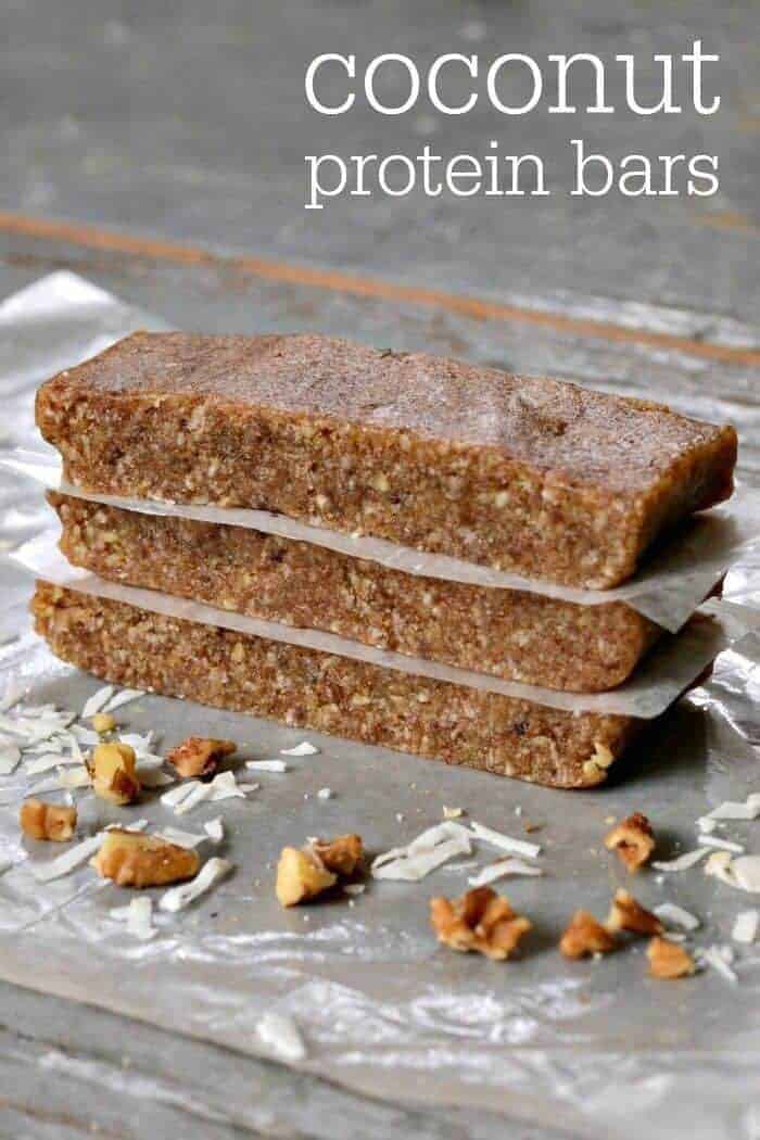 Coconut Protein Bar Recipe