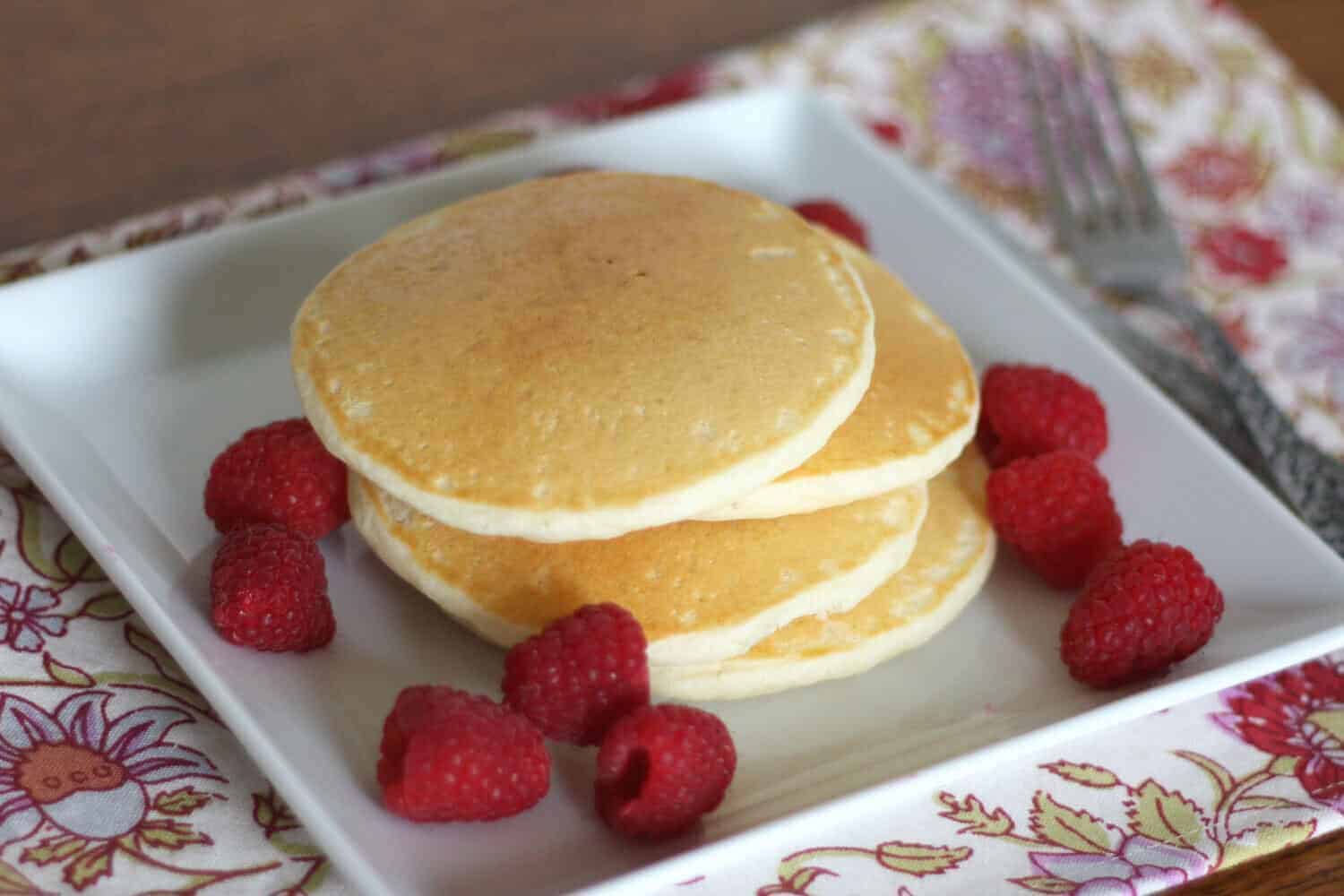Light And Fluffy Gluten Free Pancakes