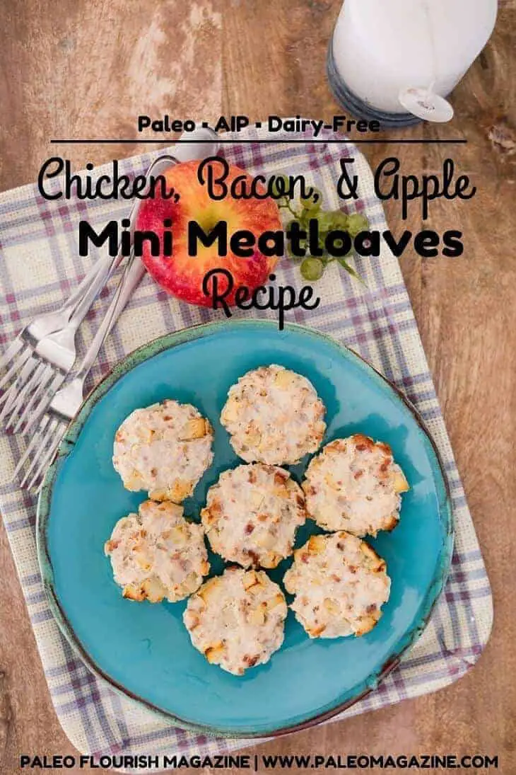 Chicken, Bacon, And Apple Mini Meatloaves Recipe