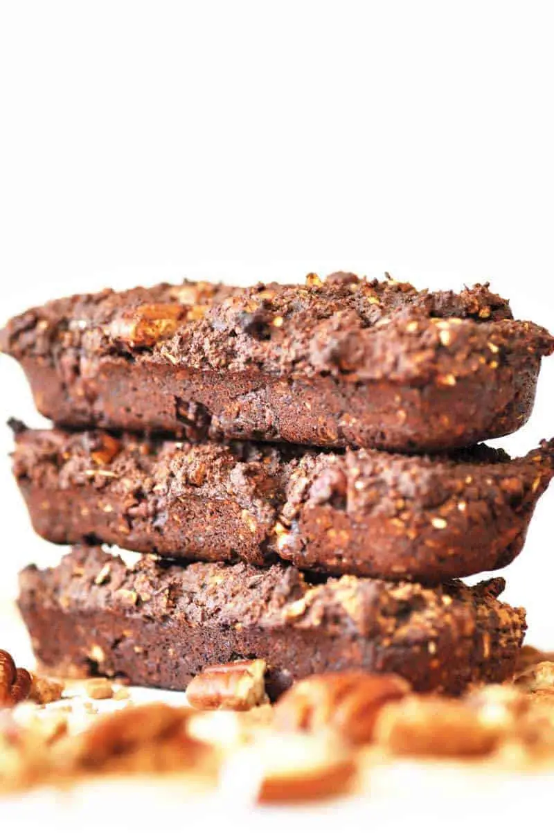 Vegan Vanilla Brownie Protein Bars