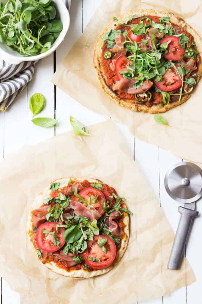 Grilled Paleo Pizza