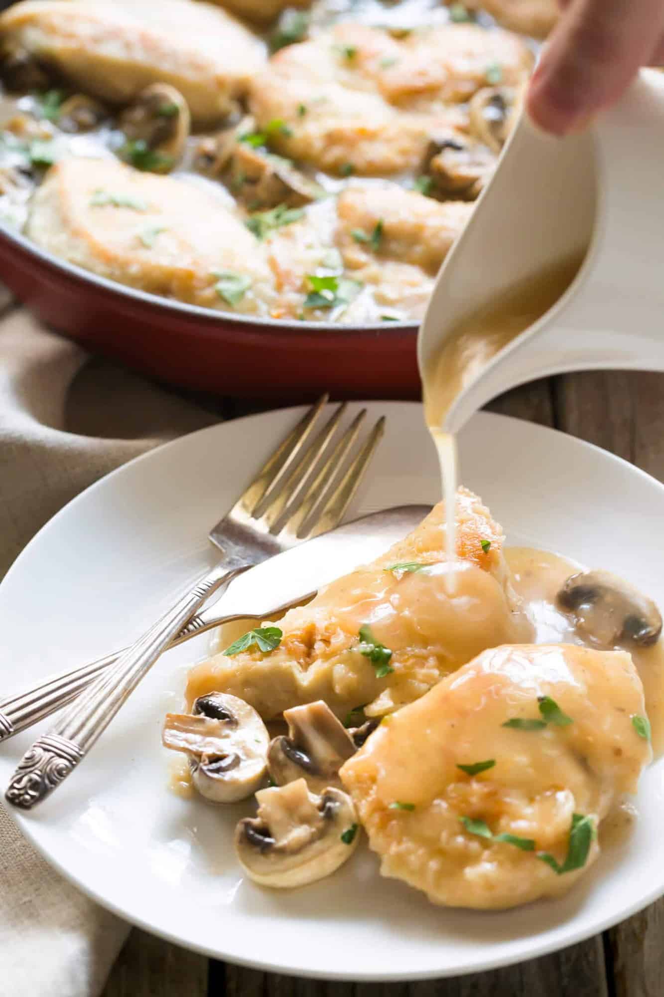 Gluten Free Chicken Marsala