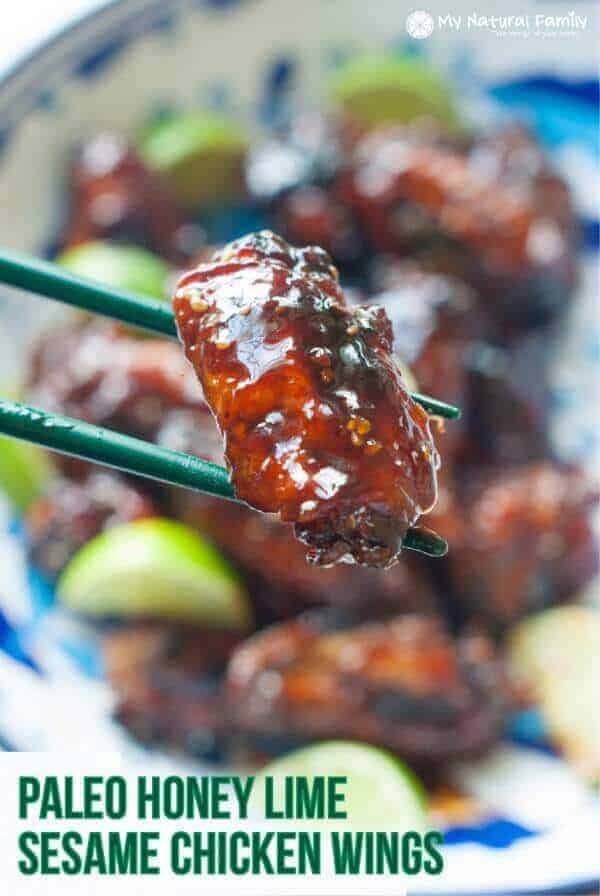 Honey Lime Sesame Chicken Wings Recipe