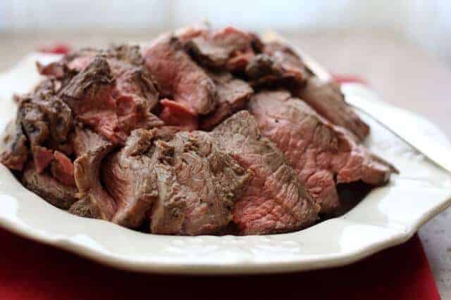 Paleo Perfectly Simple and Sliceable Crock Pot Roast Beef