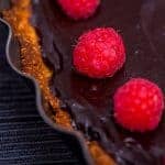 Paleo Chocolate-Raspberry Cake