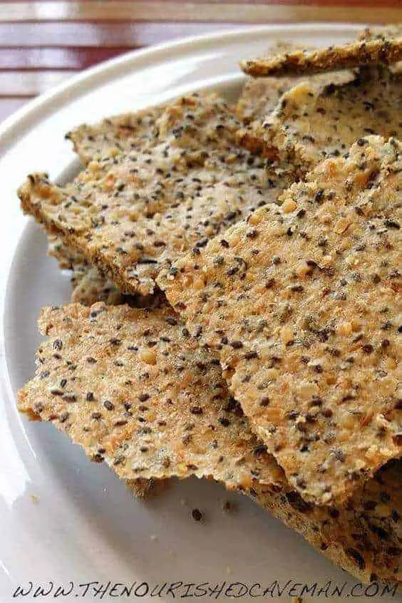Easy Grain Free Crackers for Keto and Low Carb