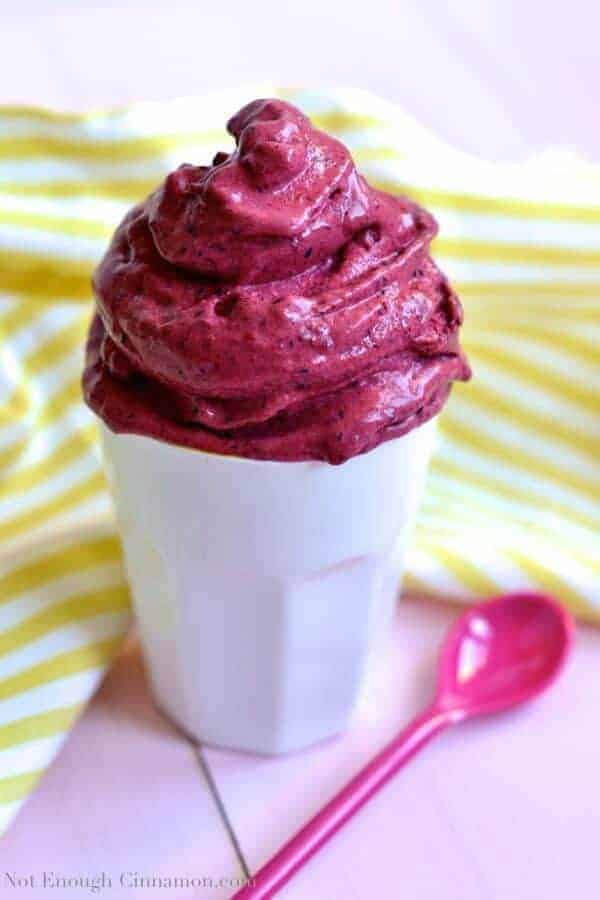 Five Minute Very Berry Ice Cream