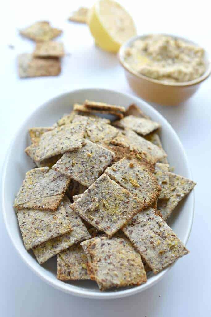 Grain-Free Everything Crackers