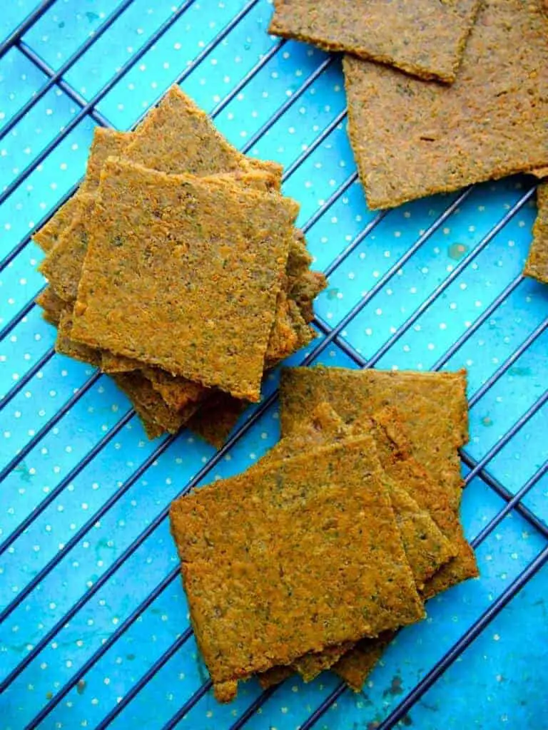 Homemade Vegetable Thins Crackers