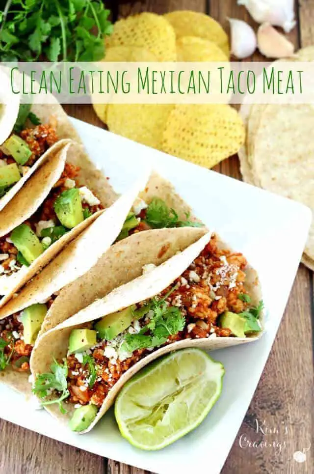 Clean Eating Mexican Taco Meat