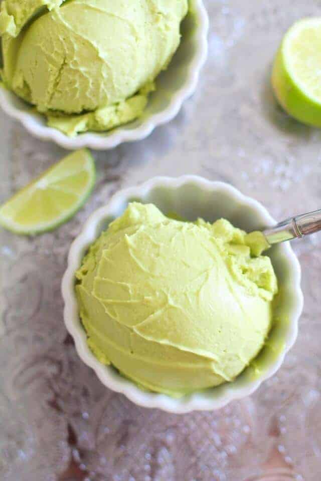 Vegan Key Lime Ice Cream