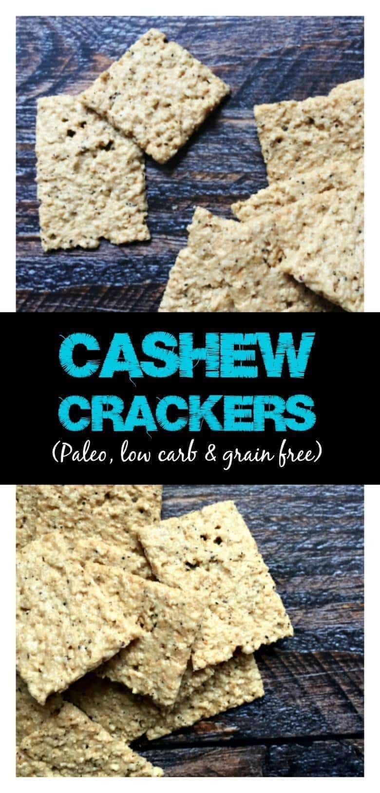 Easy Cashew Crackers