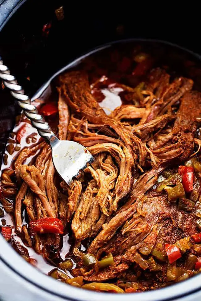 Slow Cooker Beef Carnitas Tacos